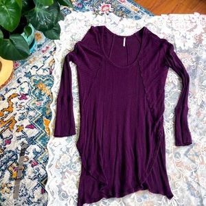 Thermal free people waffle dress